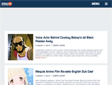 Tablet Screenshot of otakuusamagazine.com